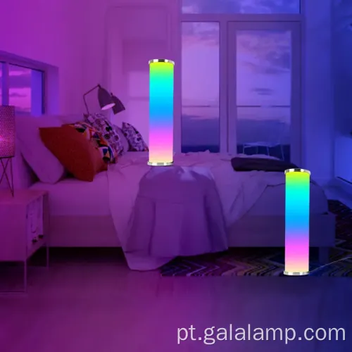 Barras de luz LED ambiente elegante para aprimoramento da sala
